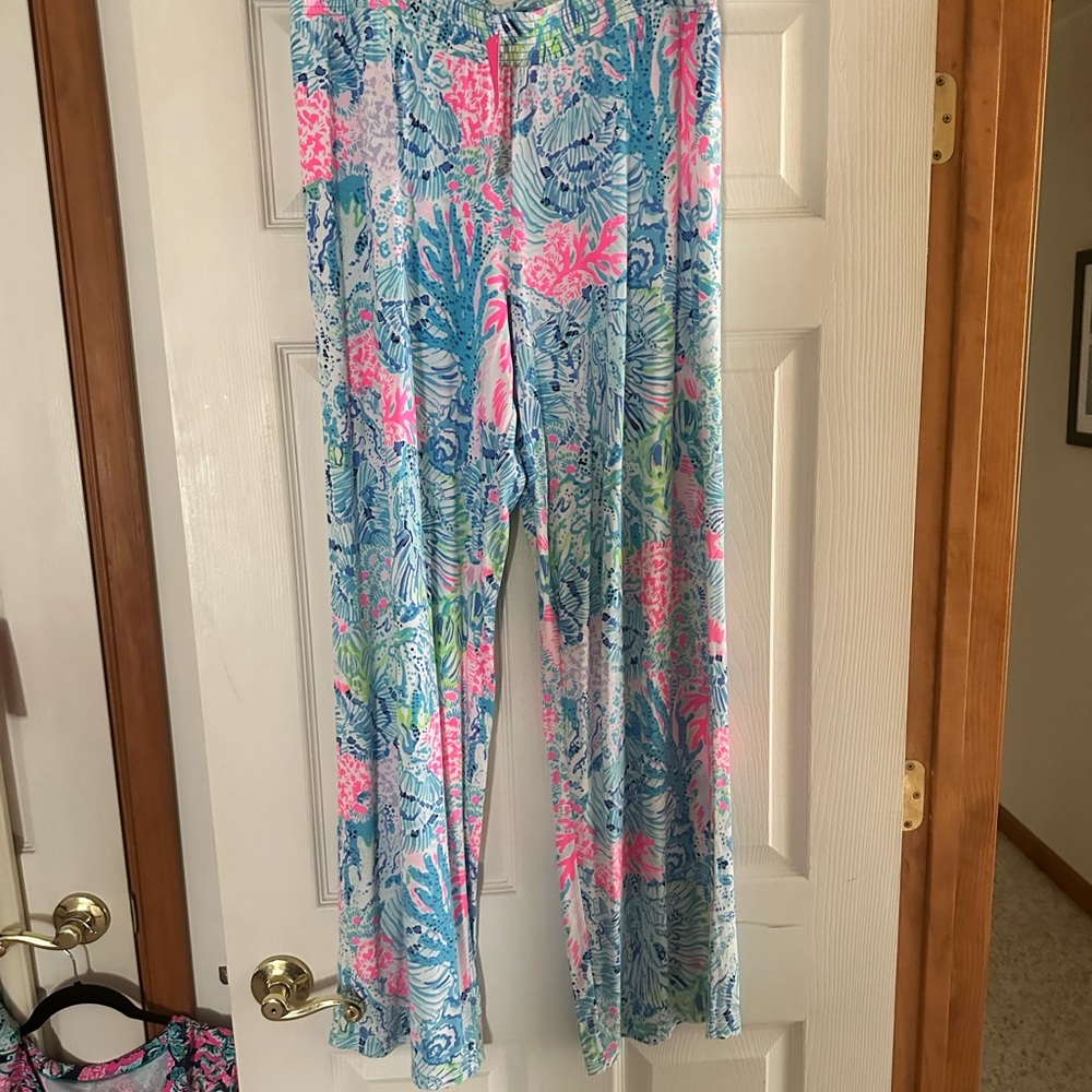 NWT Lilly Pulitzer Lorena Pants in Sink or Swim